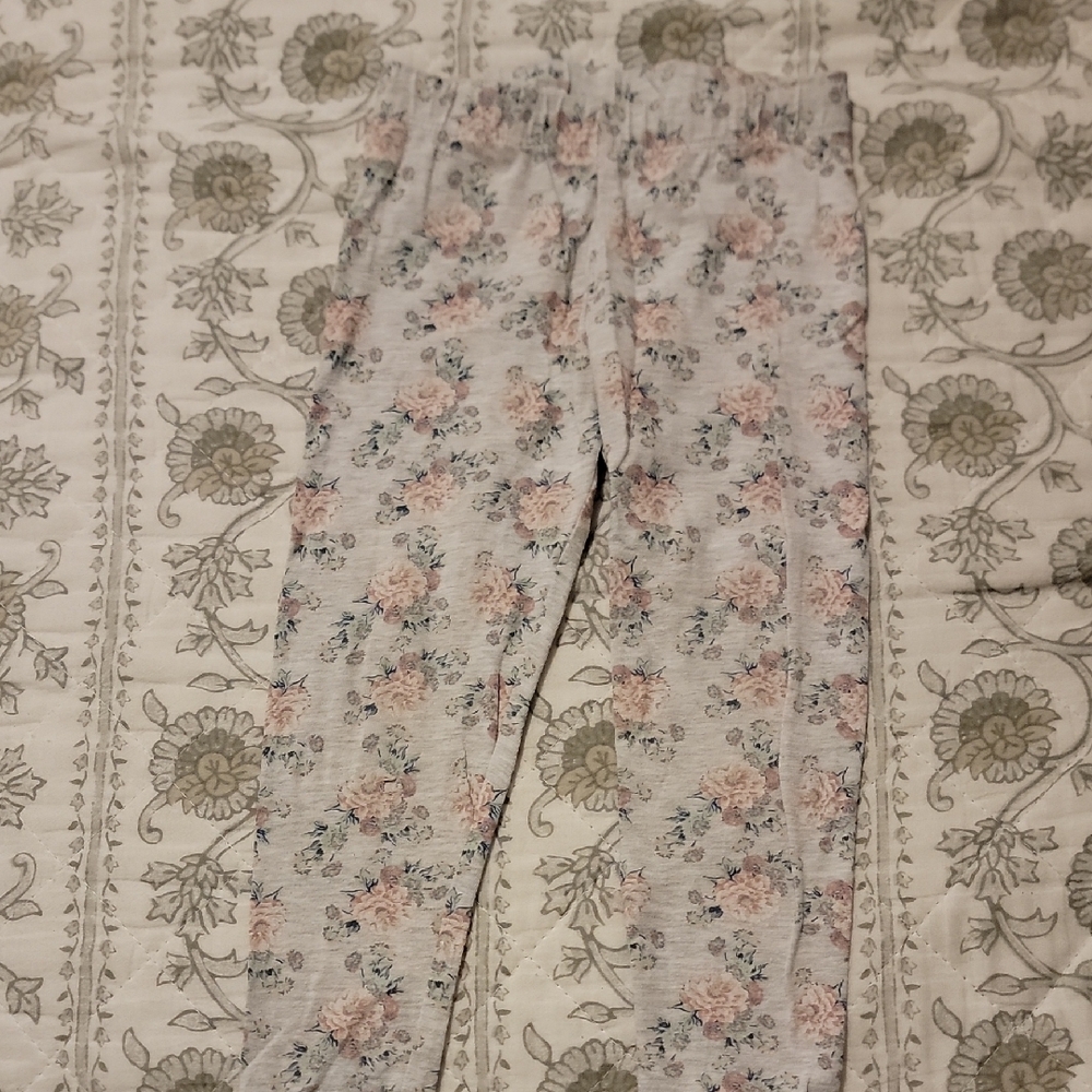 Floral Print Kids Leggings